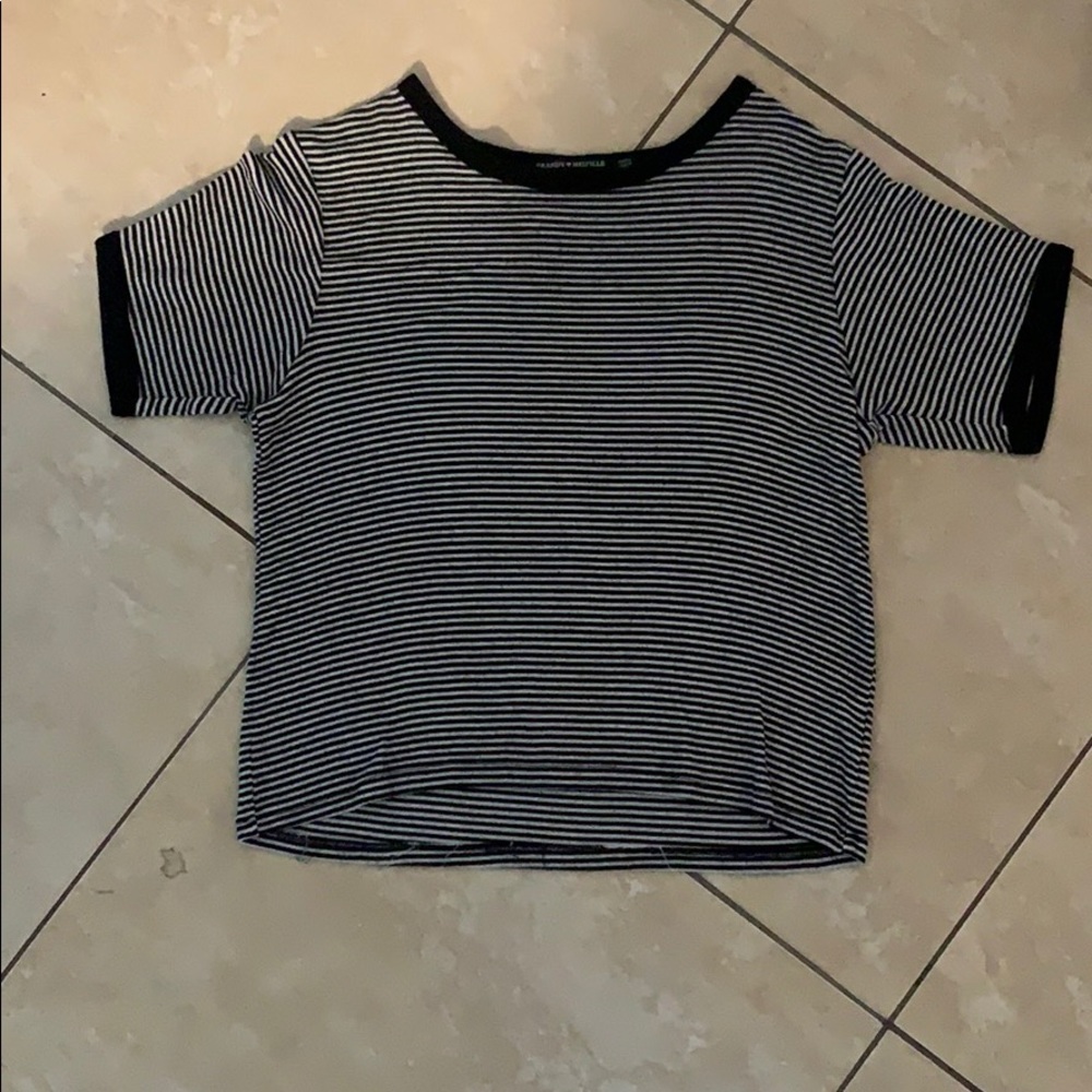 striped brandy melville shirt